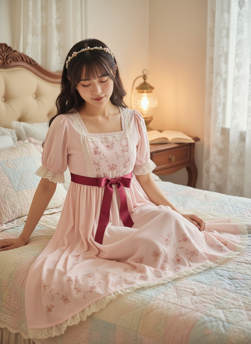 微睡みの庭に咲く眠れる森の美女